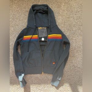 Aviator Nation 5 Stripe Hoodie